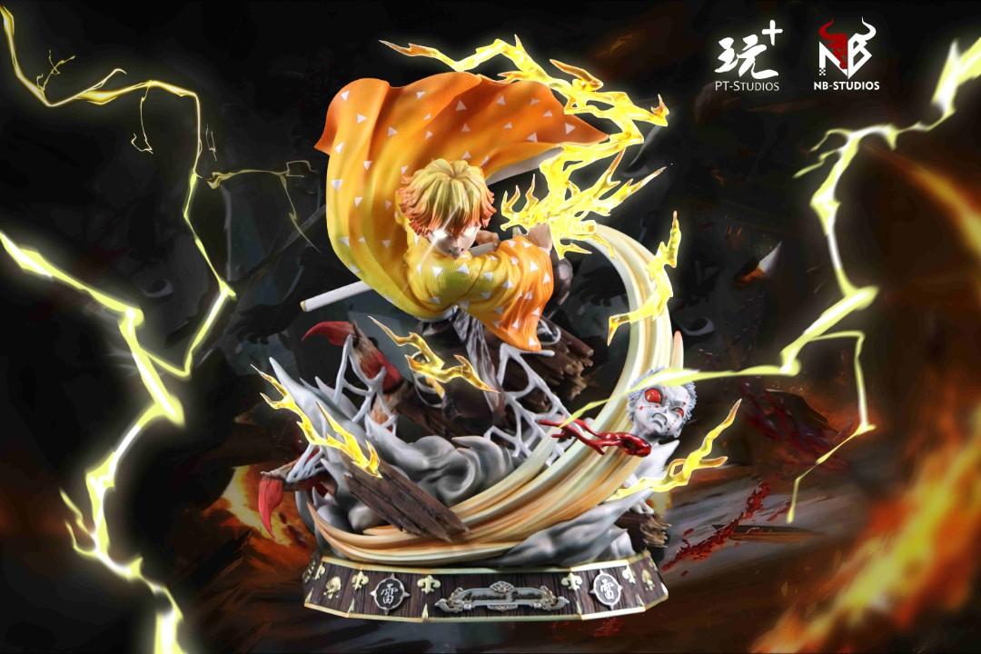 Demon Slayer Kimetsu No Yaiba Zenitsu Agatsuma 1 6 Scale Figure Toys Games Action Figures Collectibles On Carousell