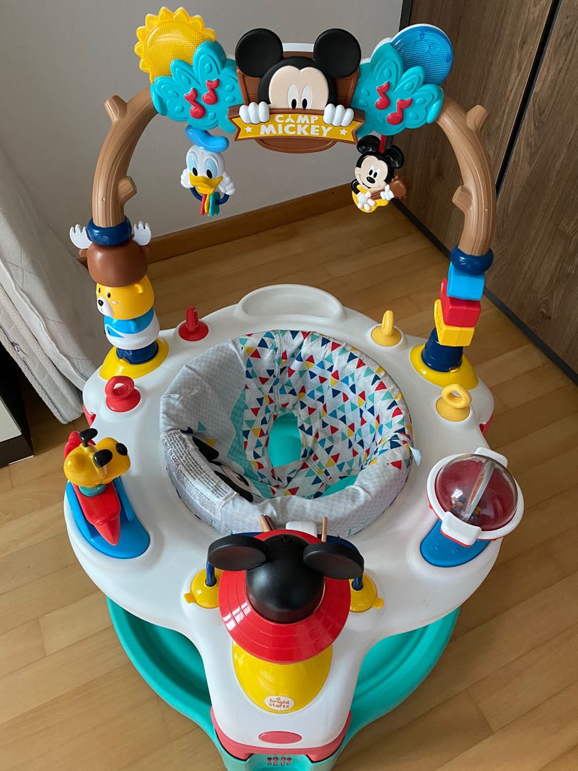 Camp mickey exersaucer on sale