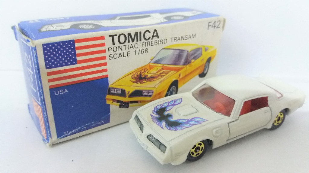 再追加販売 トミカ青箱日本製No.F42PONTIAC FIREBIRD TRANS AM
