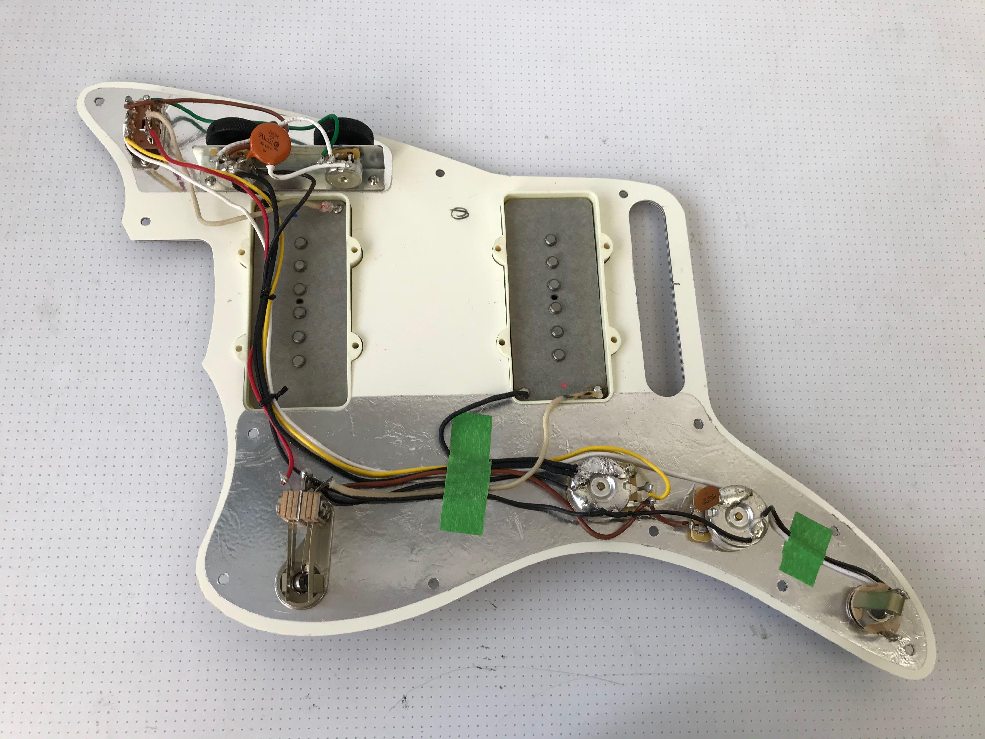 Fender 66 reissue jazzmaster loaded pickguard, Hobbies & Toys, Music