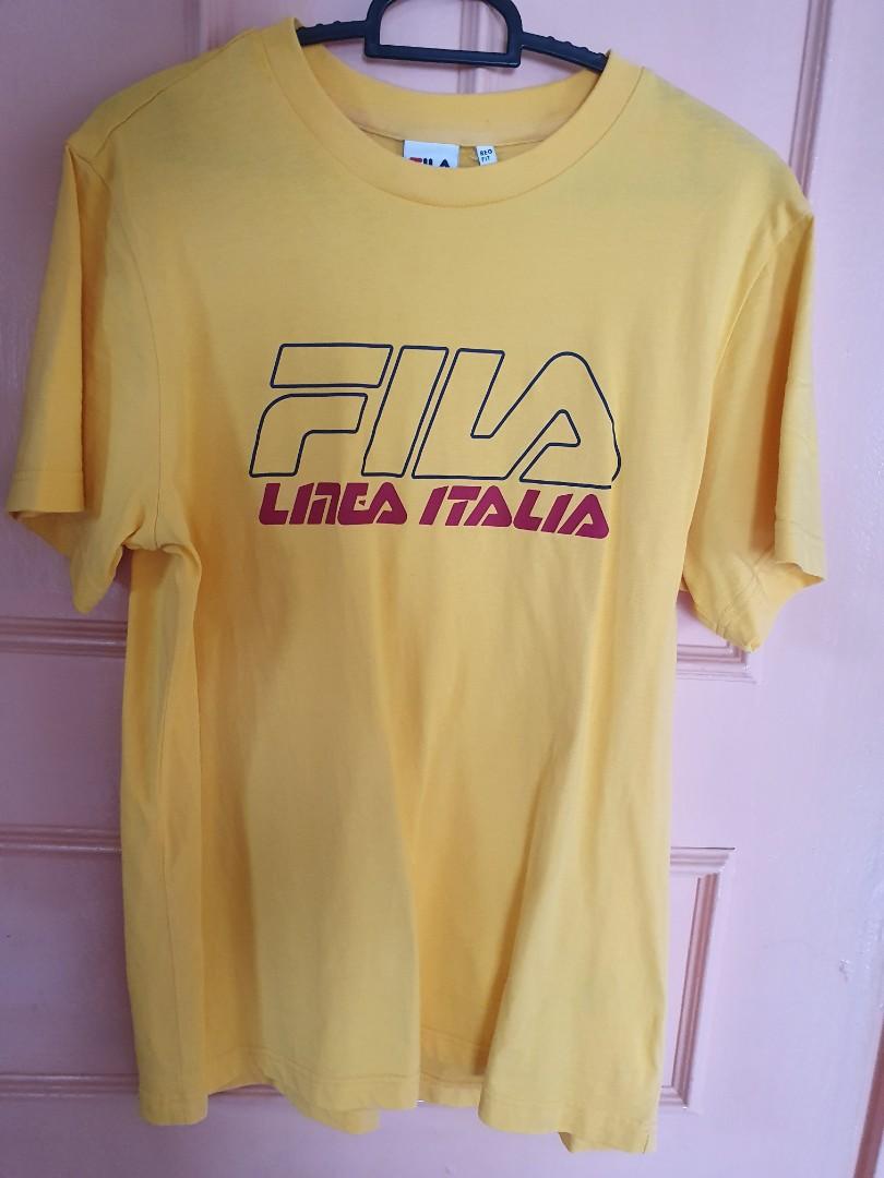 fila gold shirt