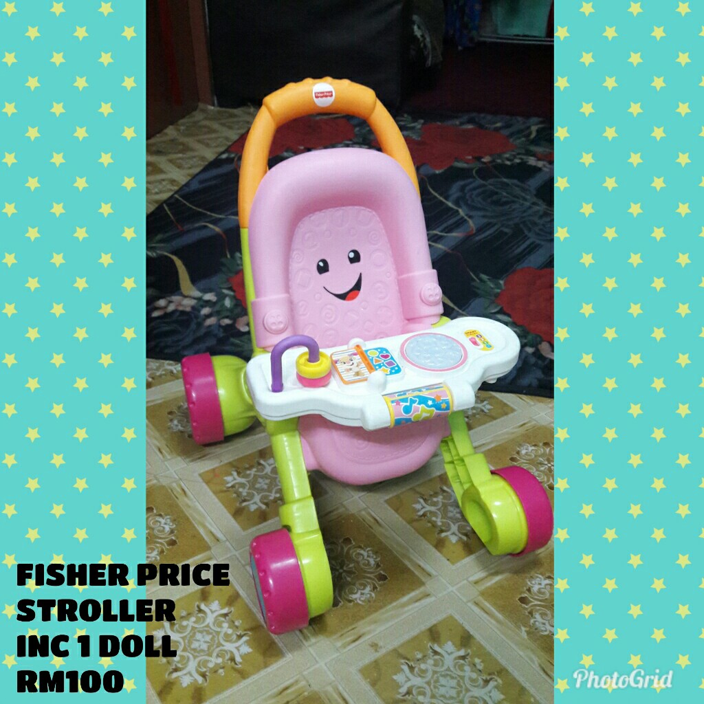 fisher price doll stroller
