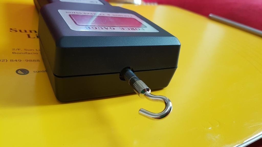 Force Gauge, Tension Gauge, Digital PushPull Gauge, 5000 grams, Lutron