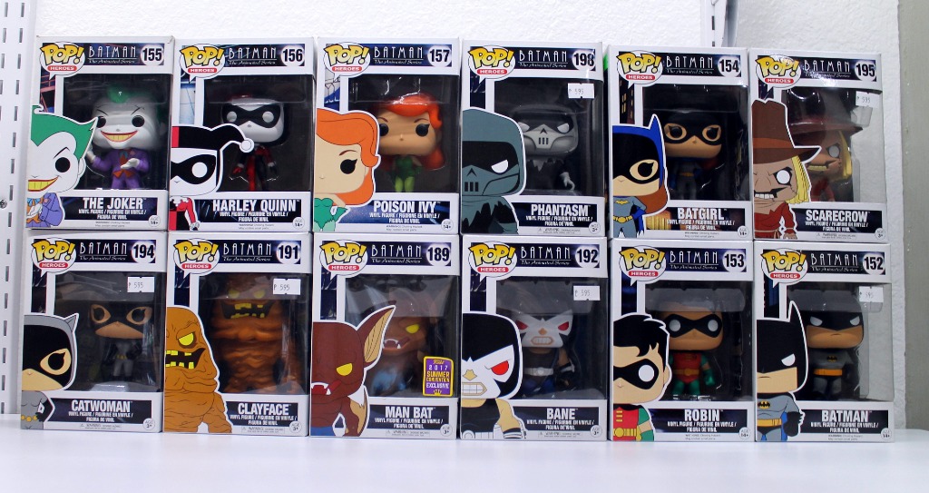 batman animated funko pop