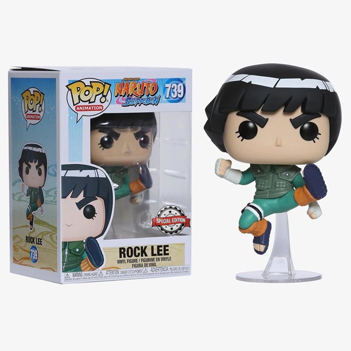Funko Pop Naruto Shippuden Rock Lee Toys Games Bricks