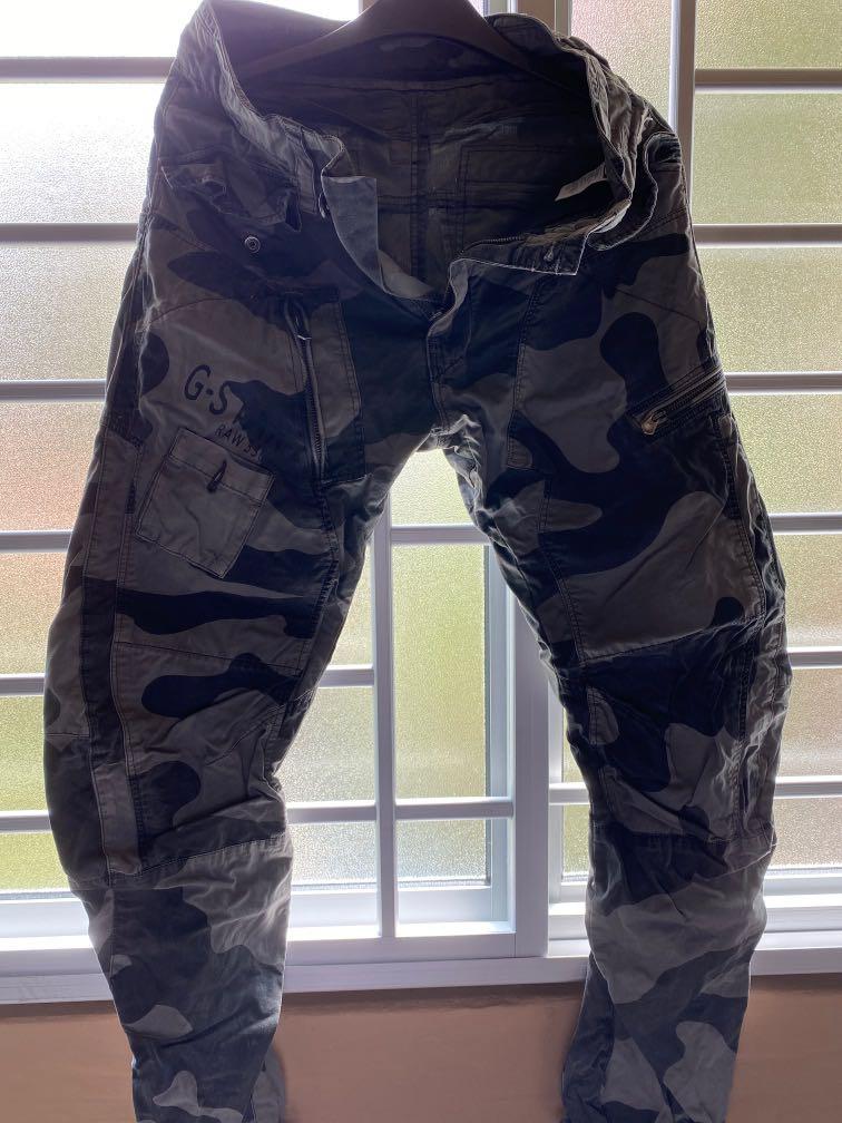 GStar Raw Rovic zip 3D Safari watercolor camo pants size 30x32 32x32  32x36  eBay