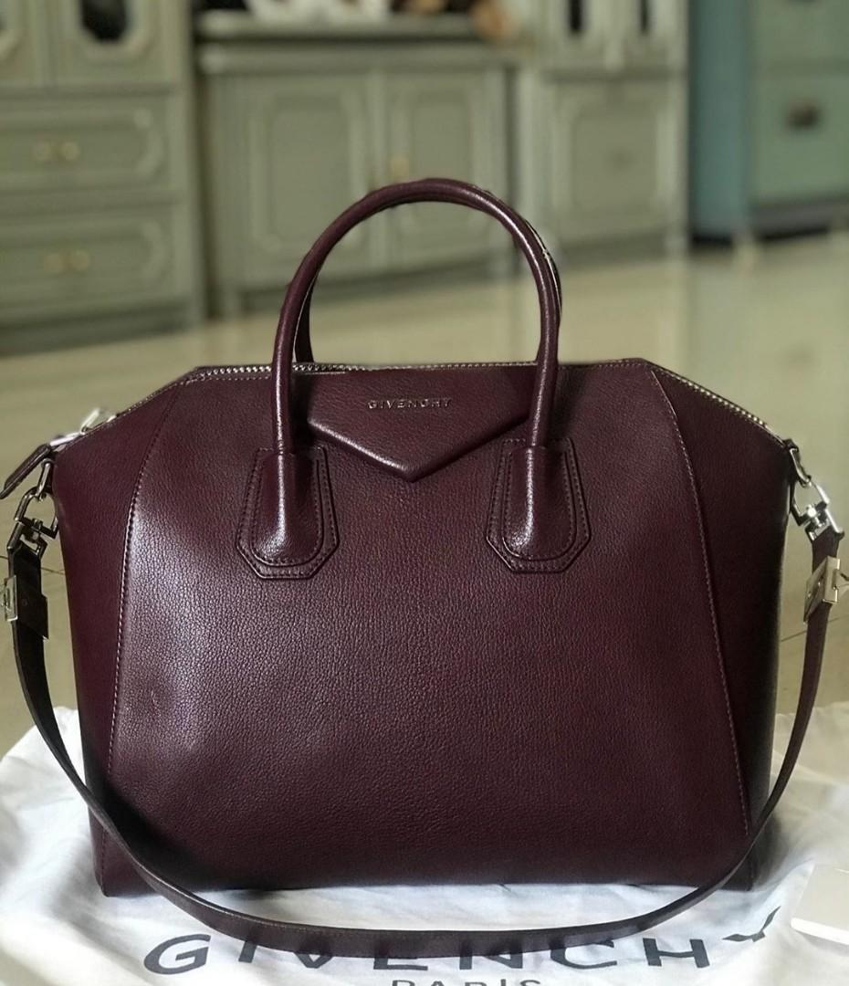 Givenchy Antigona Bordeaux 2024 favors