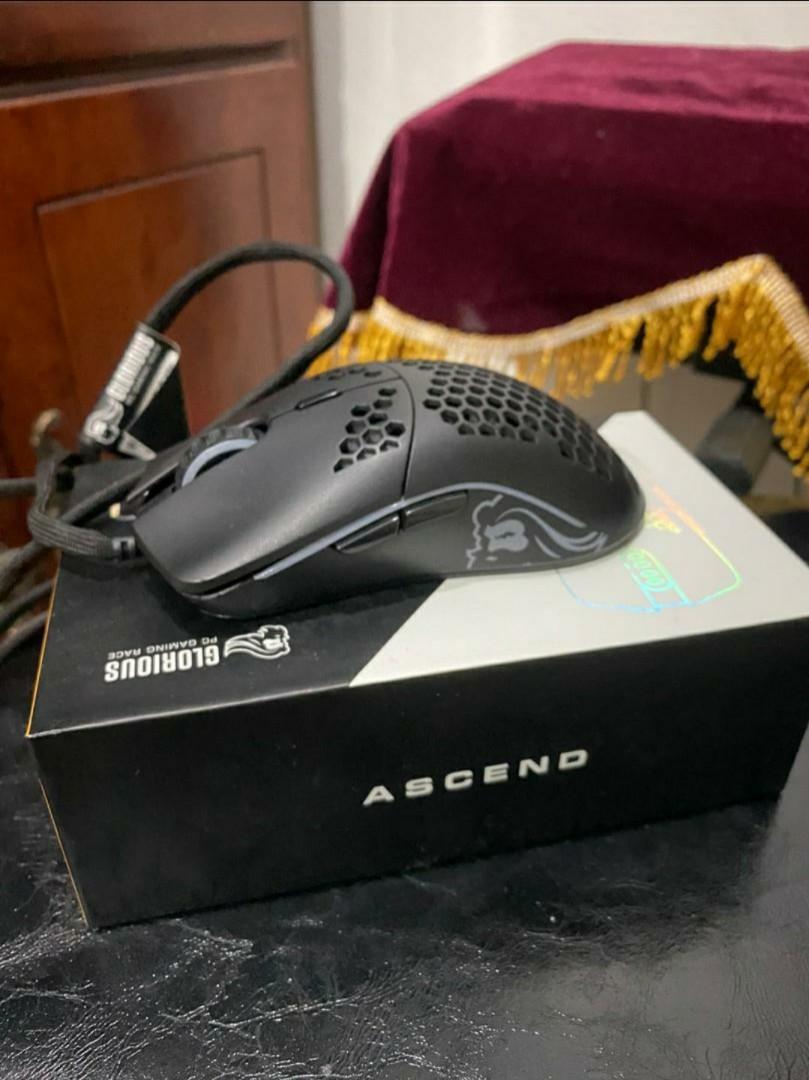 Glorious Model O Matte Black Mouse Electronics Computer Parts Accessories On Carousell