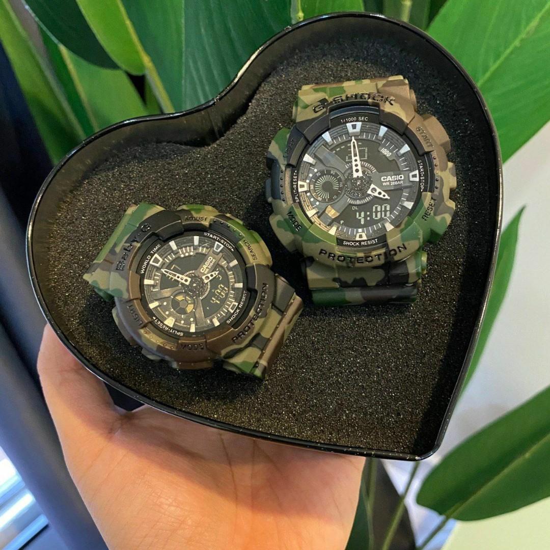 Baby g army green top