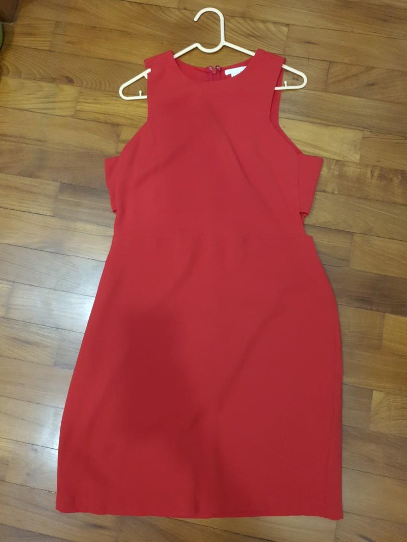 Red hxxm dress Outlet
