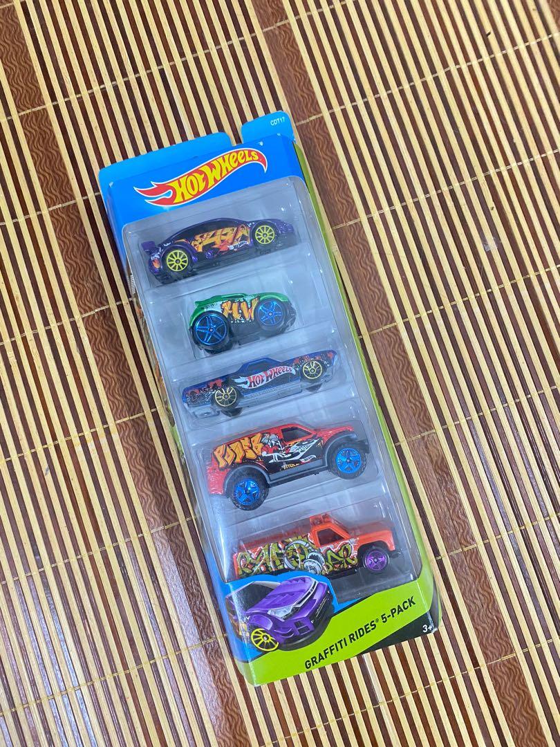 hot wheels graffiti rides 5 pack
