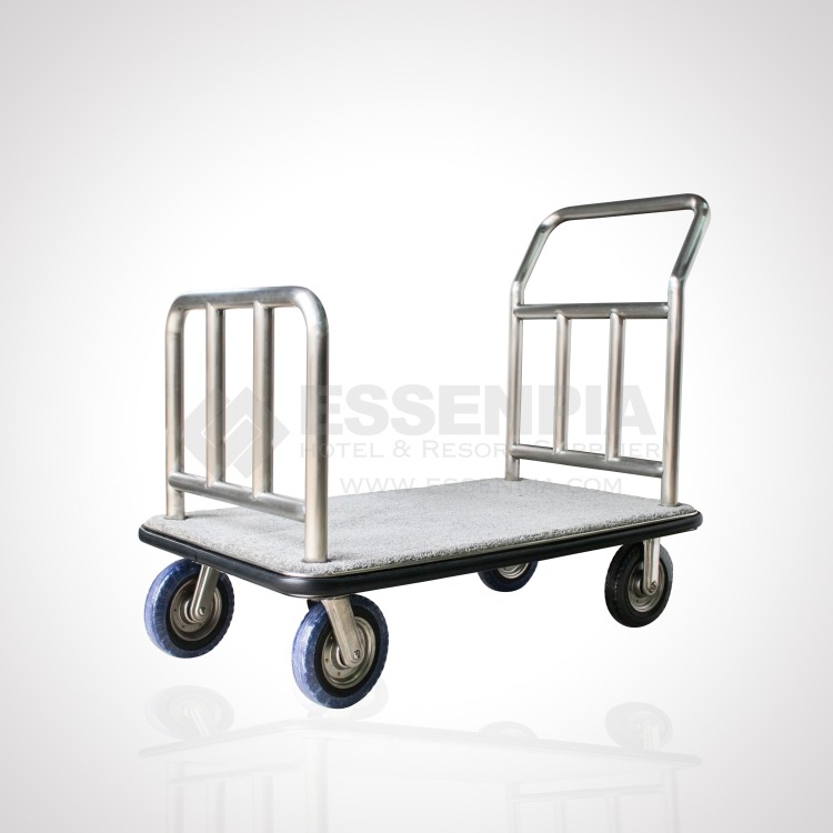 metal luggage cart