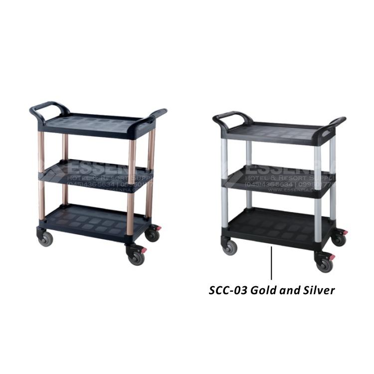 Hotel MultiFunctional Food Trolley Service Trolley Utility Trolley