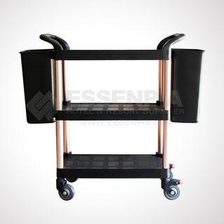 Hotel Multi-Functional Food Trolley WITH BUCKET Service Trolley WITH BUCKET Utility Trolley Hotel Food Trolley Hotel Food Cart Hotel Restaurant Trolley Hotel Cart Affordable Food Trolley Durable Food Trolley Restaurant Cart-WITH BUCKETS SCC-03