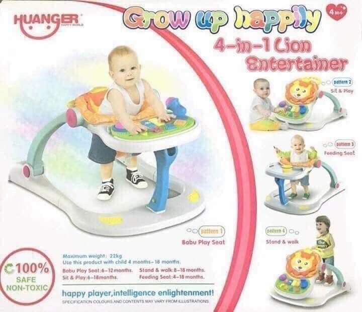 baby walker 4 months