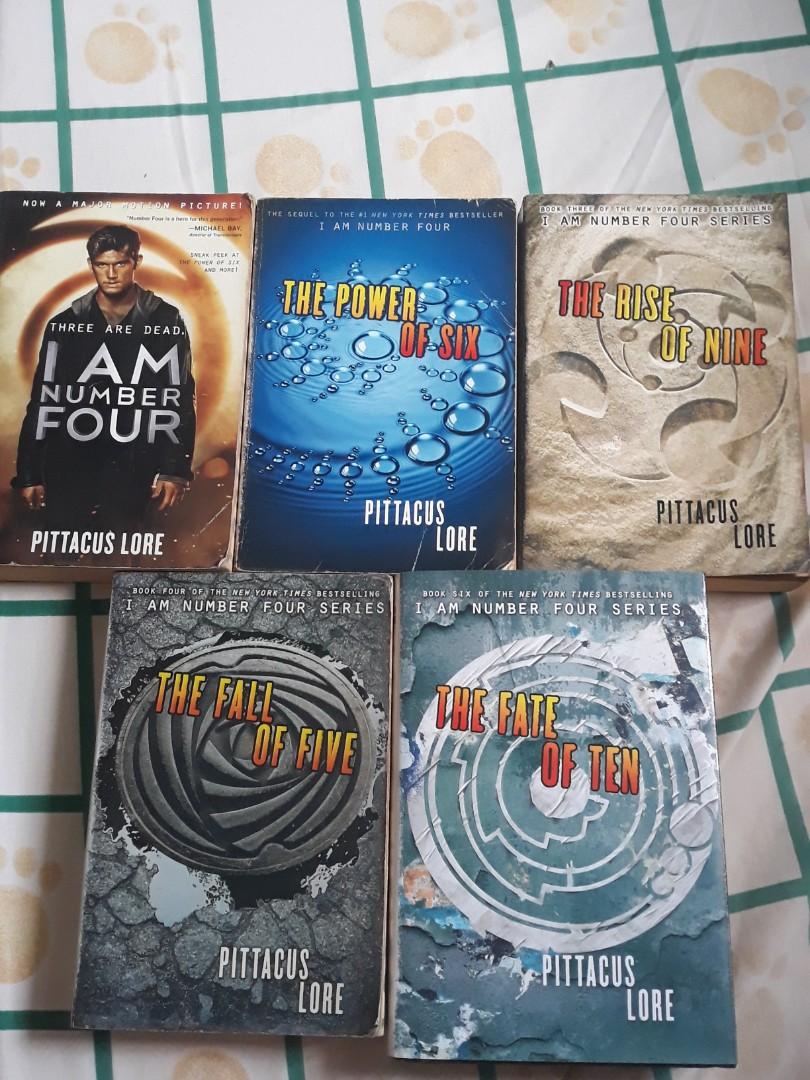 Sale I Am Number Four Series By Pittacus Lore 5 Books Collection Set Books Books On Carousell