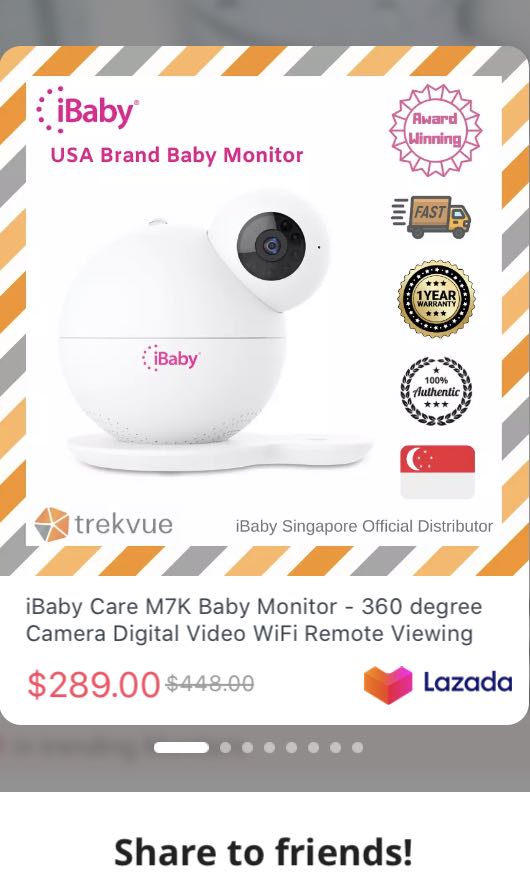 Ibaby sales care m7k