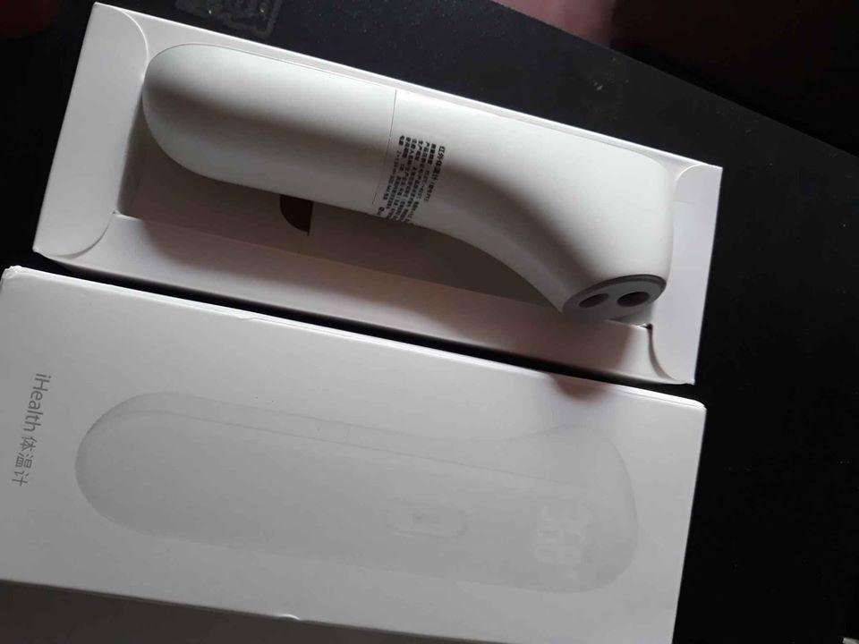 IHEALTH infared Themal Scanner Thermometer (Category: Pest Control) located in Manila. Submitted by dfa172001 (Listing ID 1012491798, Image 3). Description: iHealth Thermometer PT3 is an infrared No-Touch forehead thermometer that displays body temperature reading within 1 second. With a built-in distance sensor and environmental sensor, it avoids chances of invalid measurement and makes adjustments for accurate readings. High precision: ultra-se