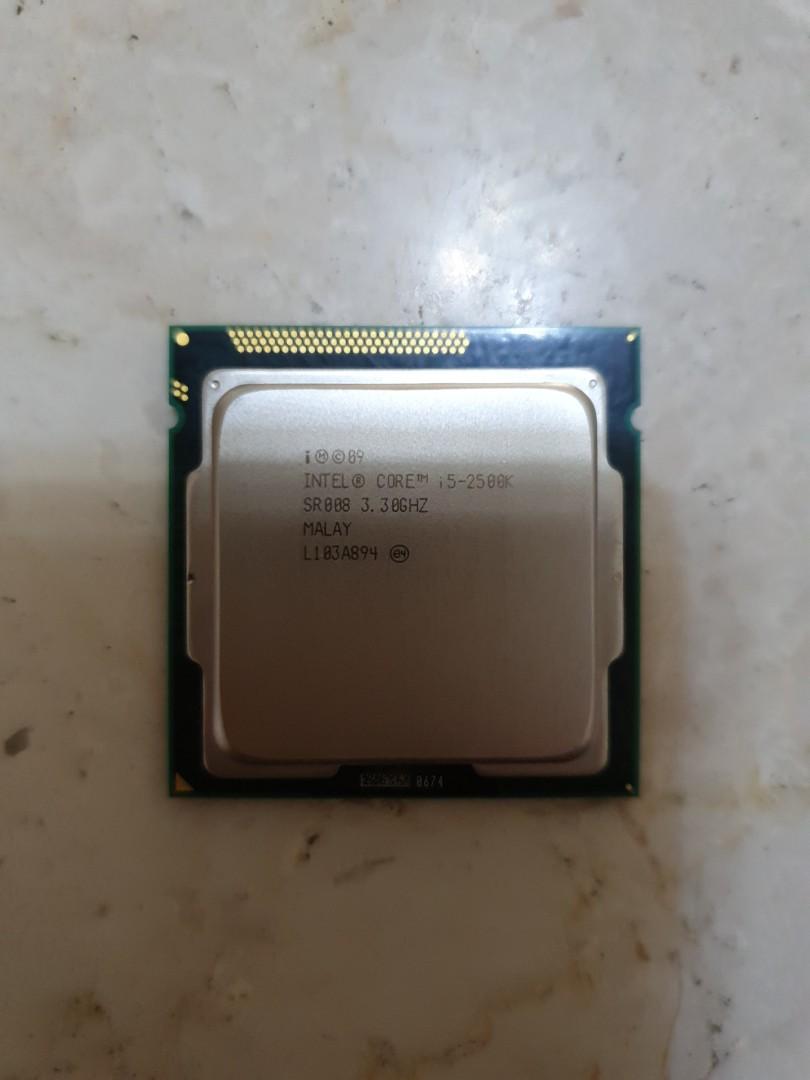 Intel I5 2500k Cpu Processor Electronics Computer Parts Accessories On Carousell