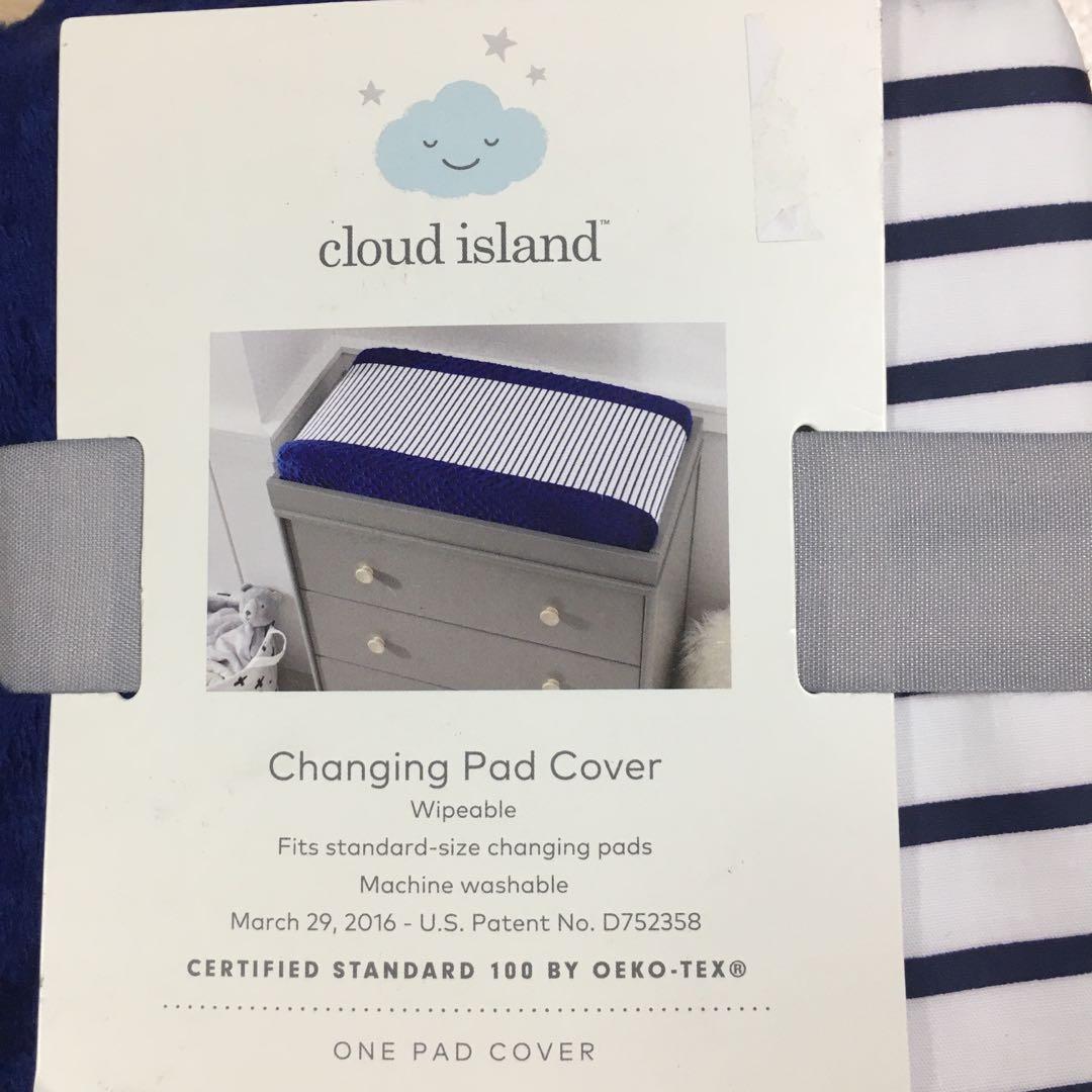 wipeable changing pad cover