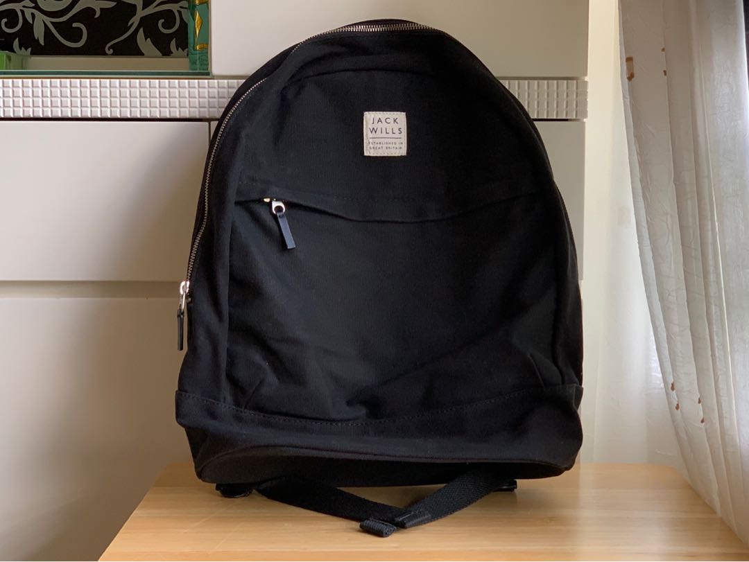 Jack wills backpack best sale black