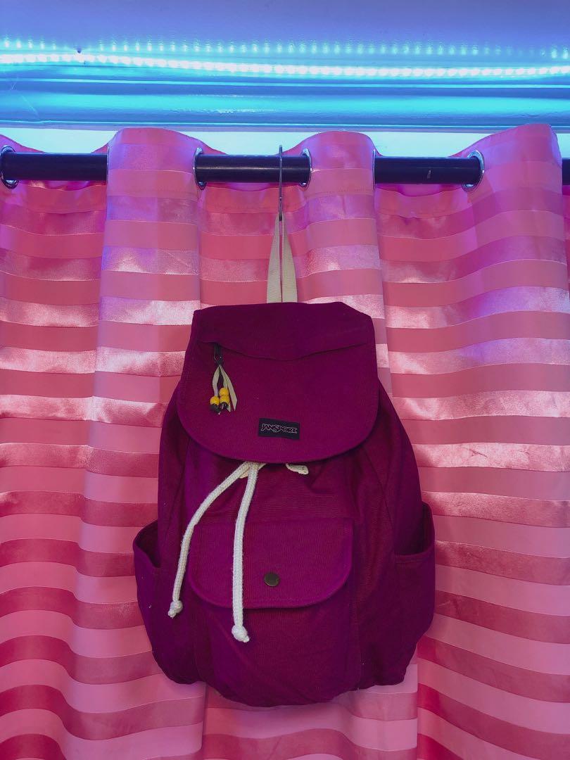magenta jansport backpack