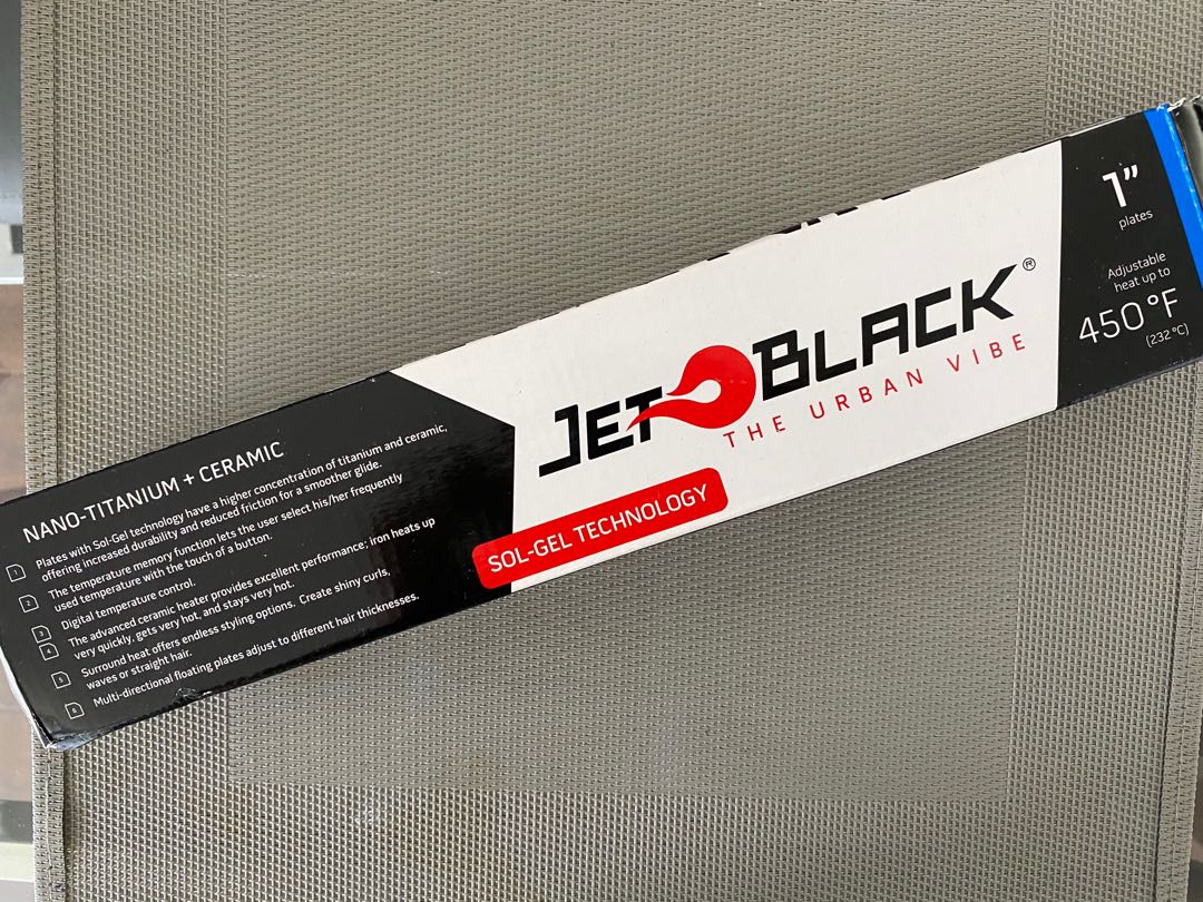 JET BLACK Nano-Titanium + Ceramic 1