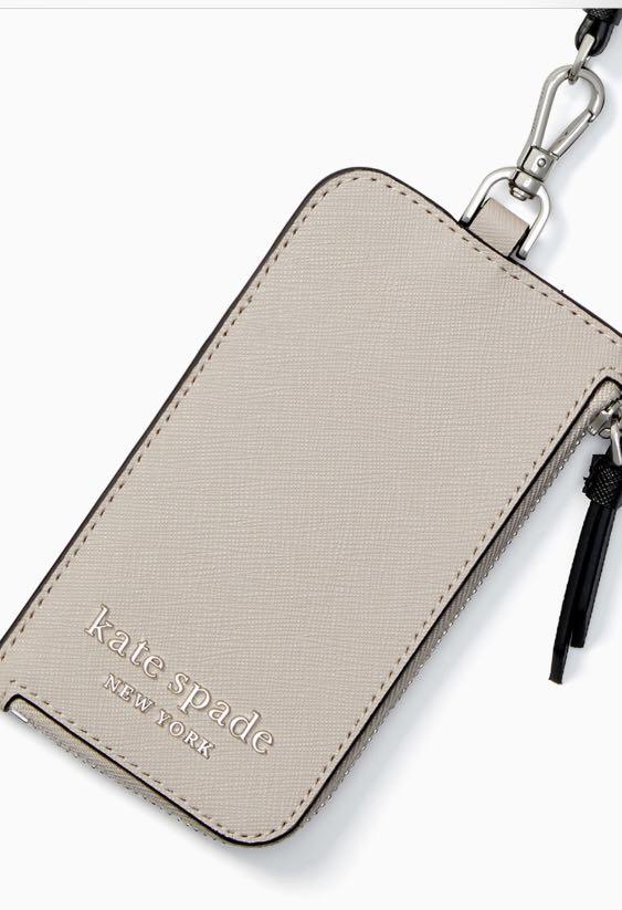 Kate spade cameron store card case lanyard