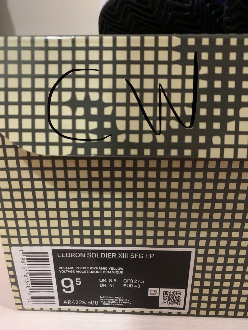 Lebron soldier 13 jaune hotsell
