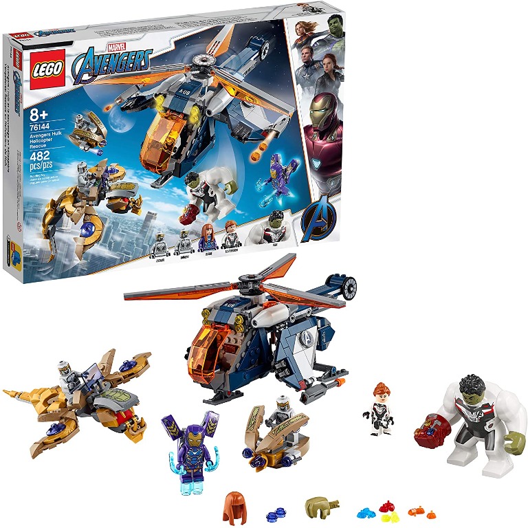 Lego Marvel Avengers 76144 Hulk Helicopter Rescue Toys Games Toys On Carousell