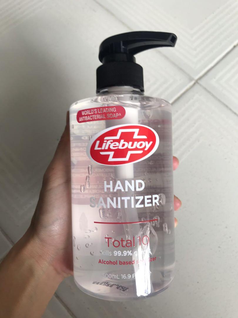 Lifebuoy Hand Sanitizer 500ml Health Beauty Hand Foot Care