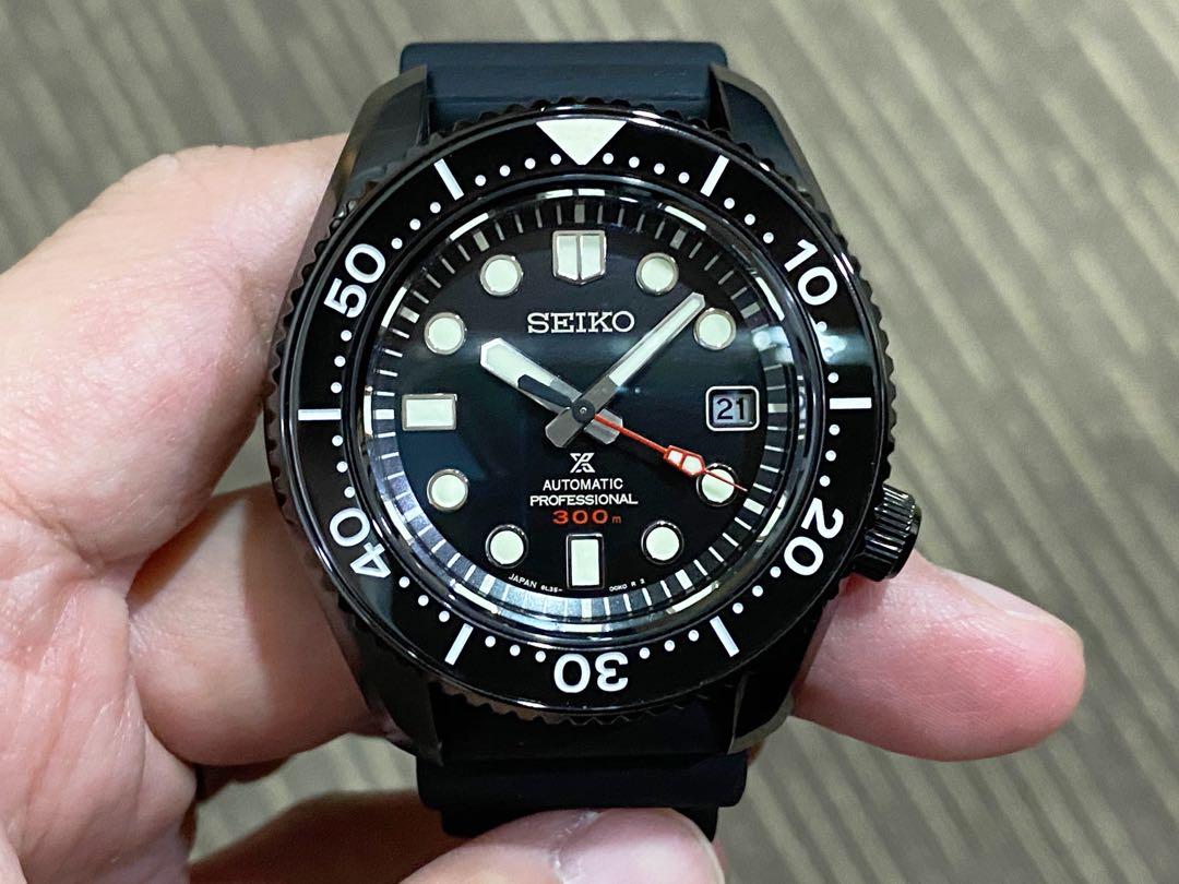 Seiko mm300 black clearance