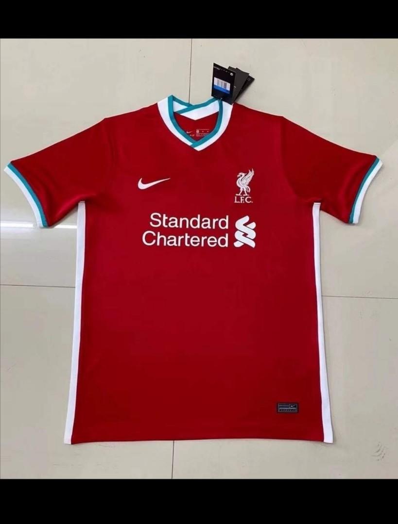 Liverpool Red New Season Jersey 20 21 Sports Sports Apparel On Carousell