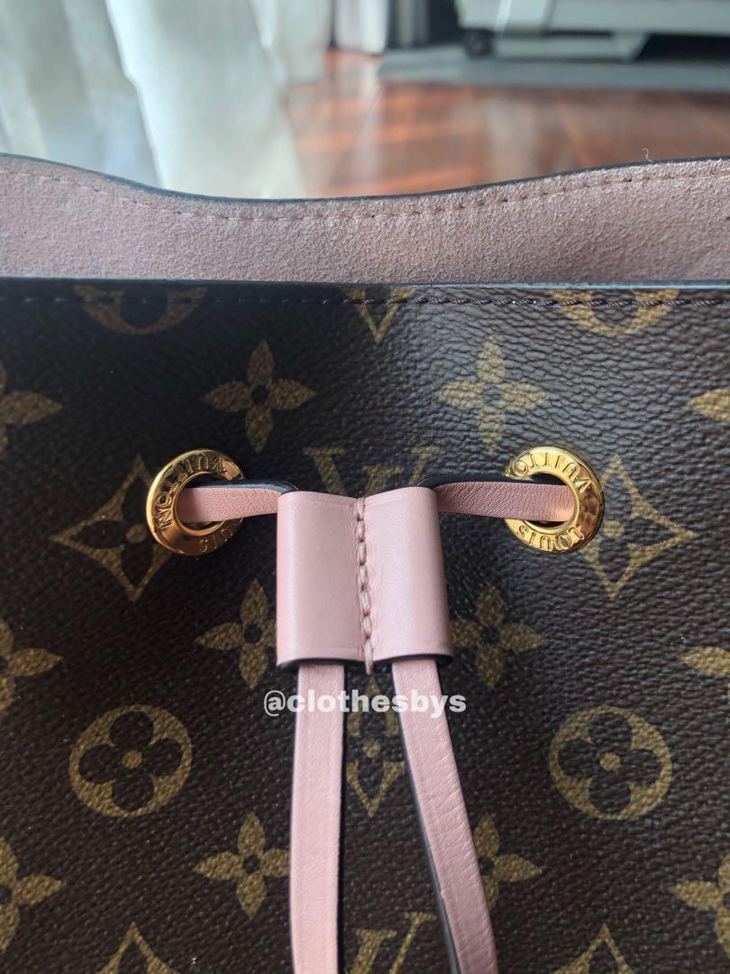 Shop Louis Vuitton NOE Monogram Leather Small Shoulder Bag Logo by Mau.loa