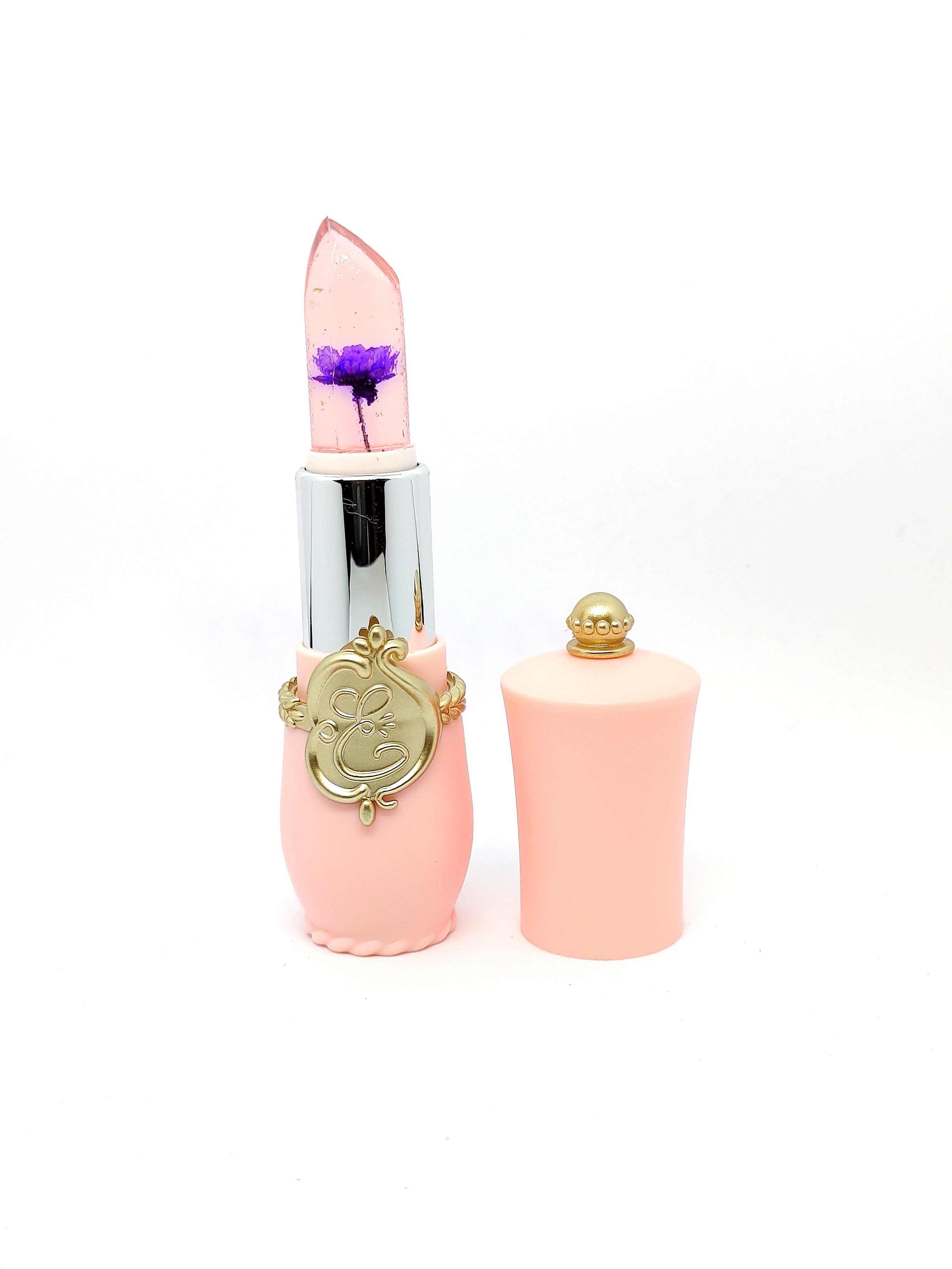 Magic Flower Jelly Lipstick Transparent Temperature Color Change