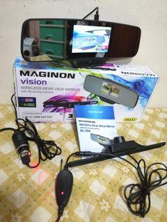Maginon Vision Car Wireless Rear View Mirror with Reversing Back Up Camera