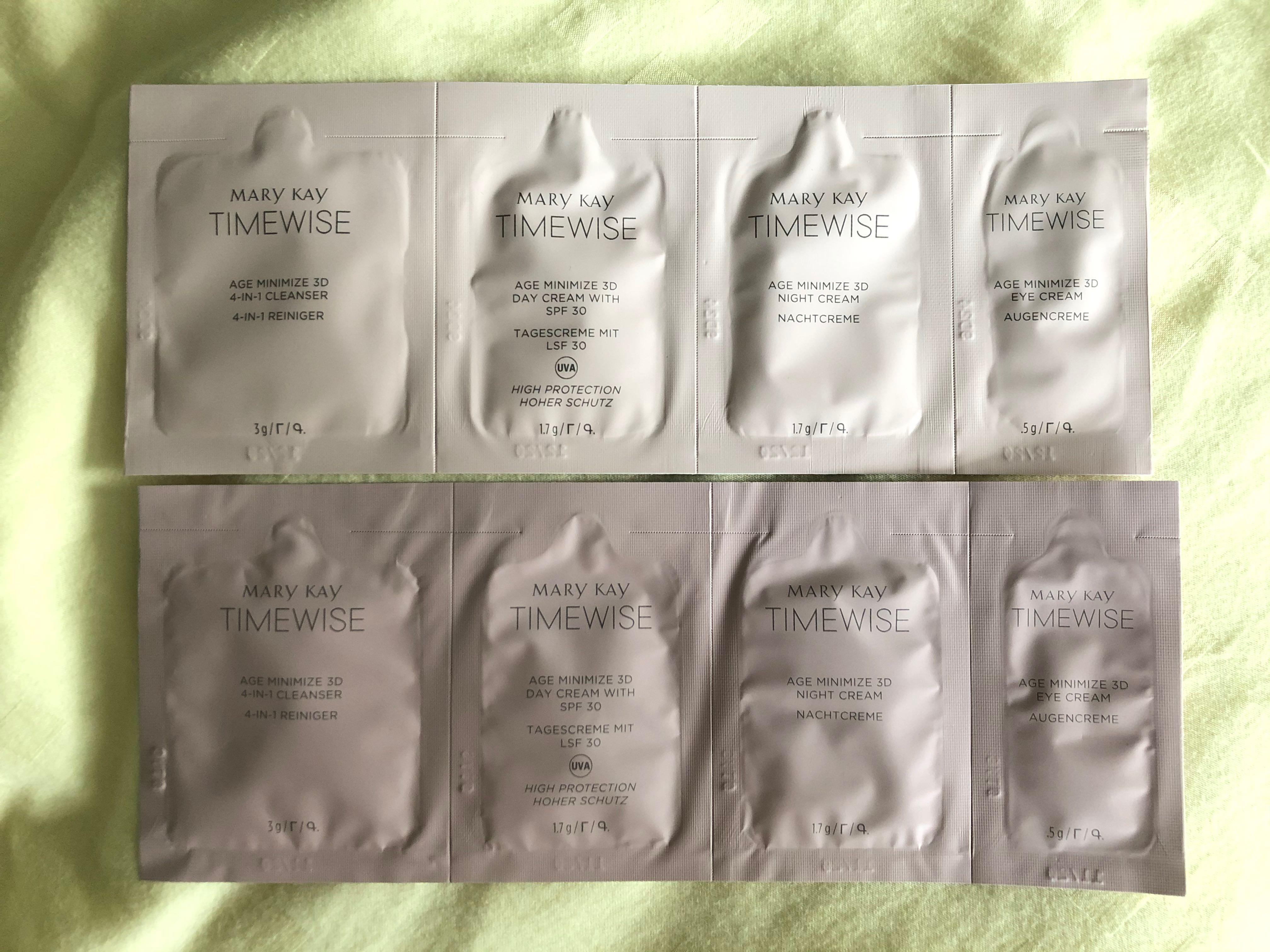 Mary Kay TimeWise sample sachets, Health & Beauty, Face & Skin Care on ...
