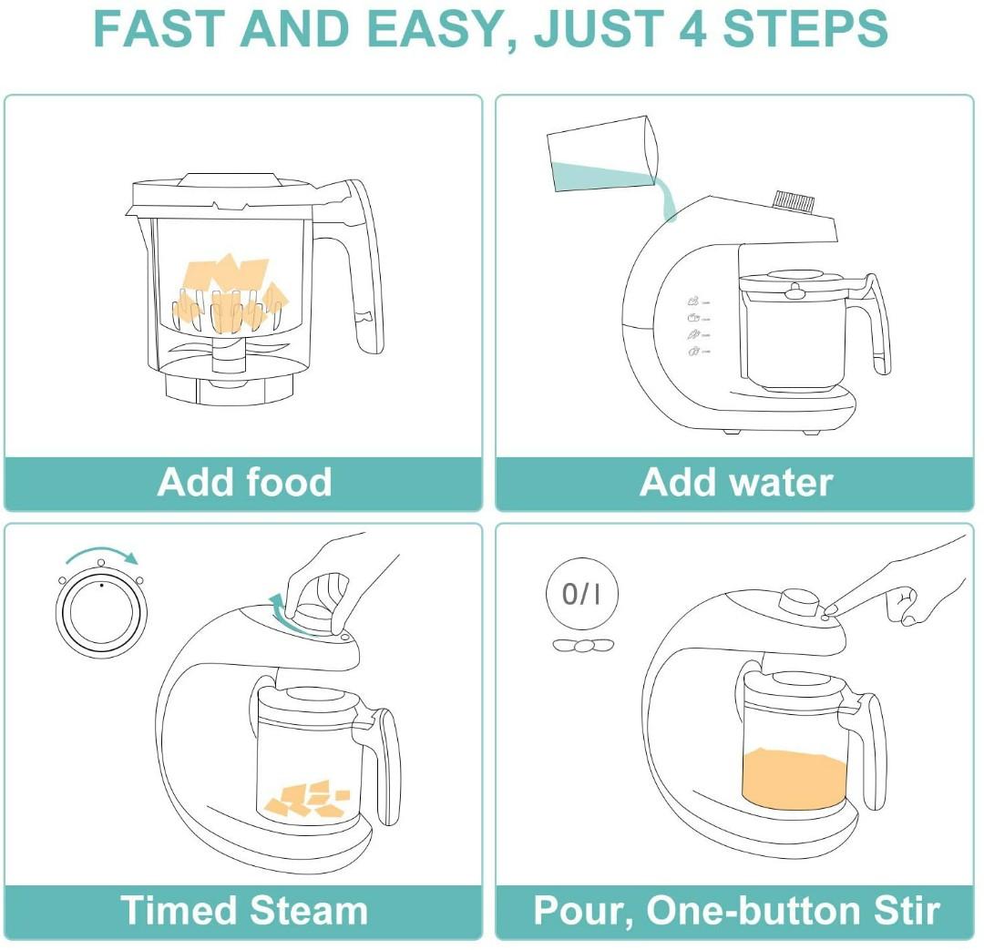 Maxkare baby food maker hot sale