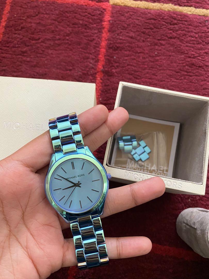 Michael kors store iridescent watch
