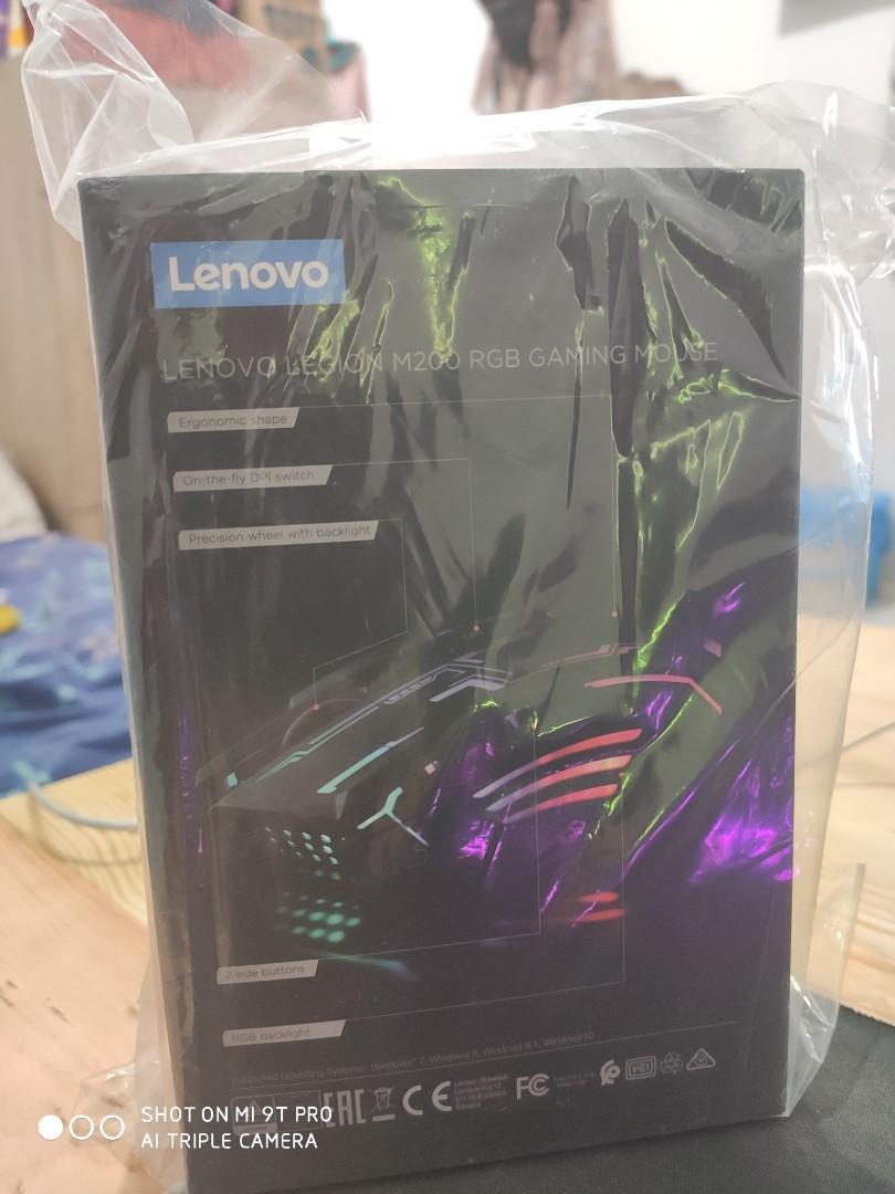 Mouse Lenovo Legion M200 Rgb Gaming Elektronik Bagian Komputer Aksesoris Di Carousell