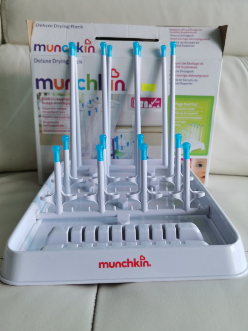 Munchkin Deluxe Drying Rack, Babies & Kids, Nursing & Feeding, Weaning