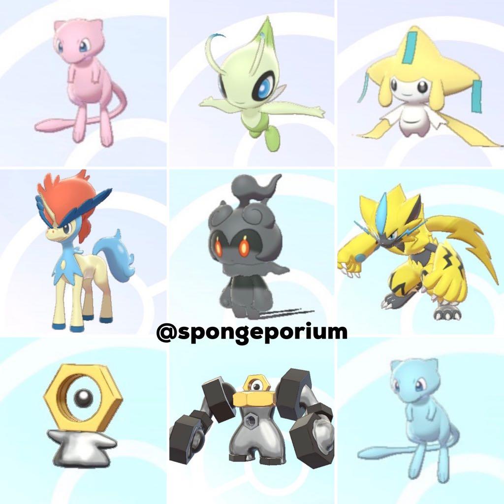 Mythical Pokemon Pokemon Sword Shield Video Gaming Gaming Accessories Game Gift Cards Accounts On Carousell