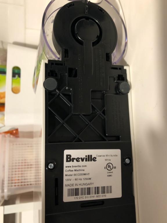 Nespresso Aeroccino 3 Milk Frother (USA plug voltage), TV & Home