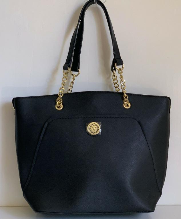 Anne klein black purse hot sale