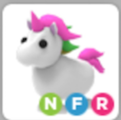 Nfr Unicorn Adopt Me Toys Games Video Gaming In Game