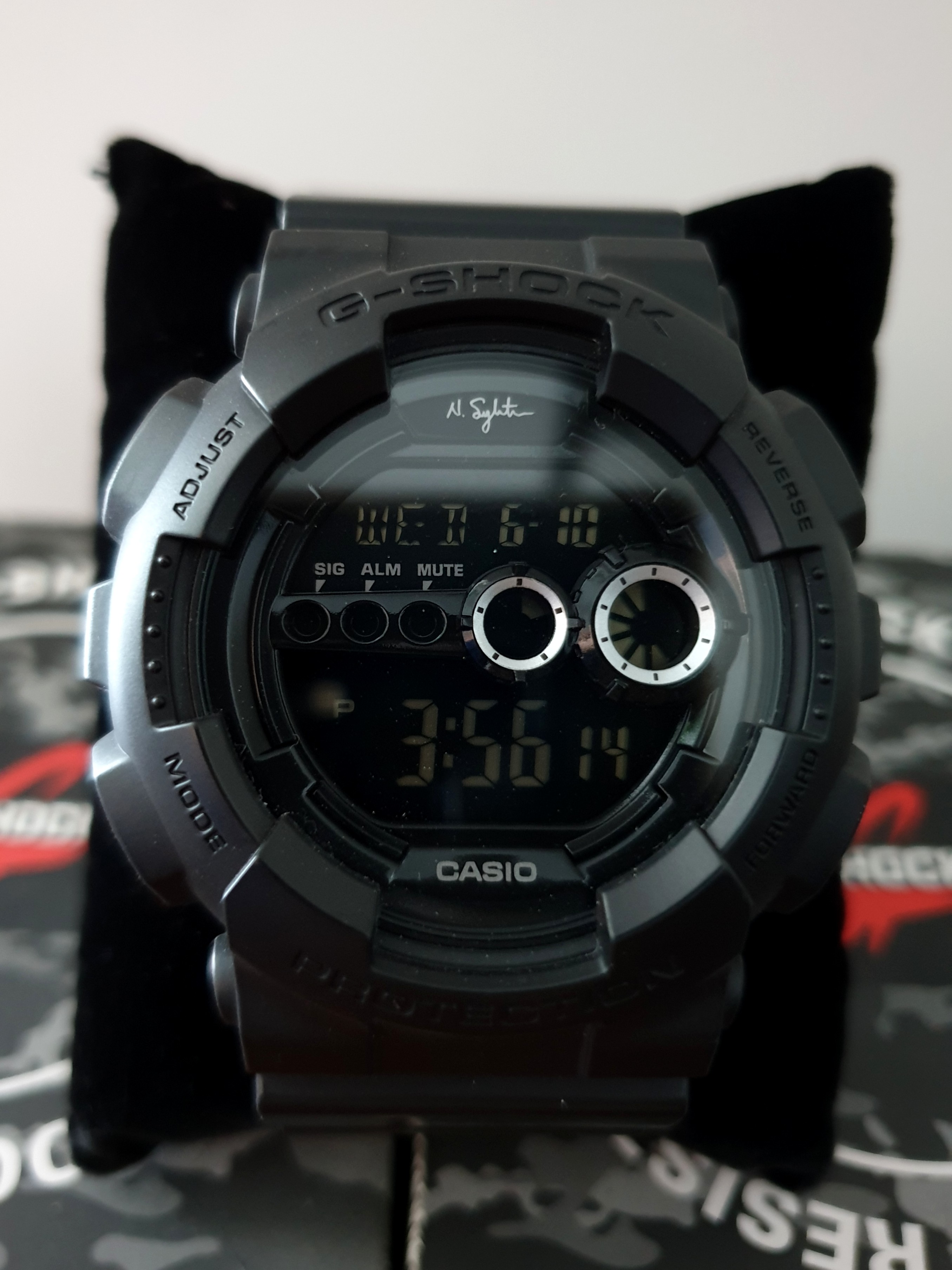 G shock hotsell nigel sylvester