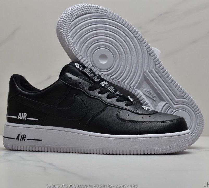 nike air force double air black