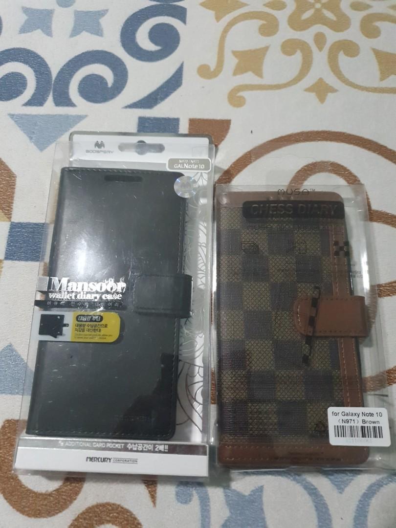 Note 10 Case (Category: Cases & Sleeves) located in Singapore. Submitted by asrafhamid (Listing ID 1012625664, Image 1). Description: Wrongly bought! Have note 10 plus Selling each $6, both for $10.