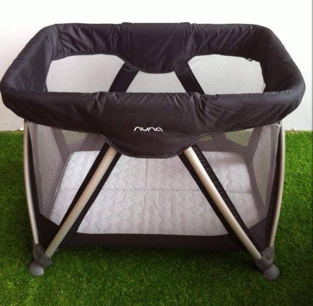 Nuna Sena Mini Travel Cot Babies Kids Baby Nursery Kids