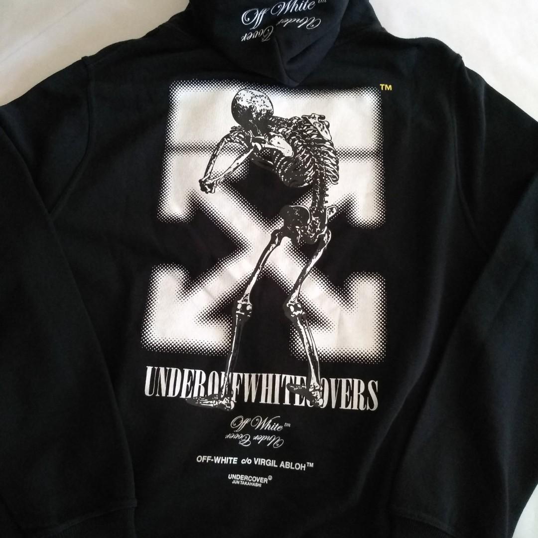 OFF WHITE X UNDERCOVER SKELETON HOODIE AUTHENTIC 100% BNWT